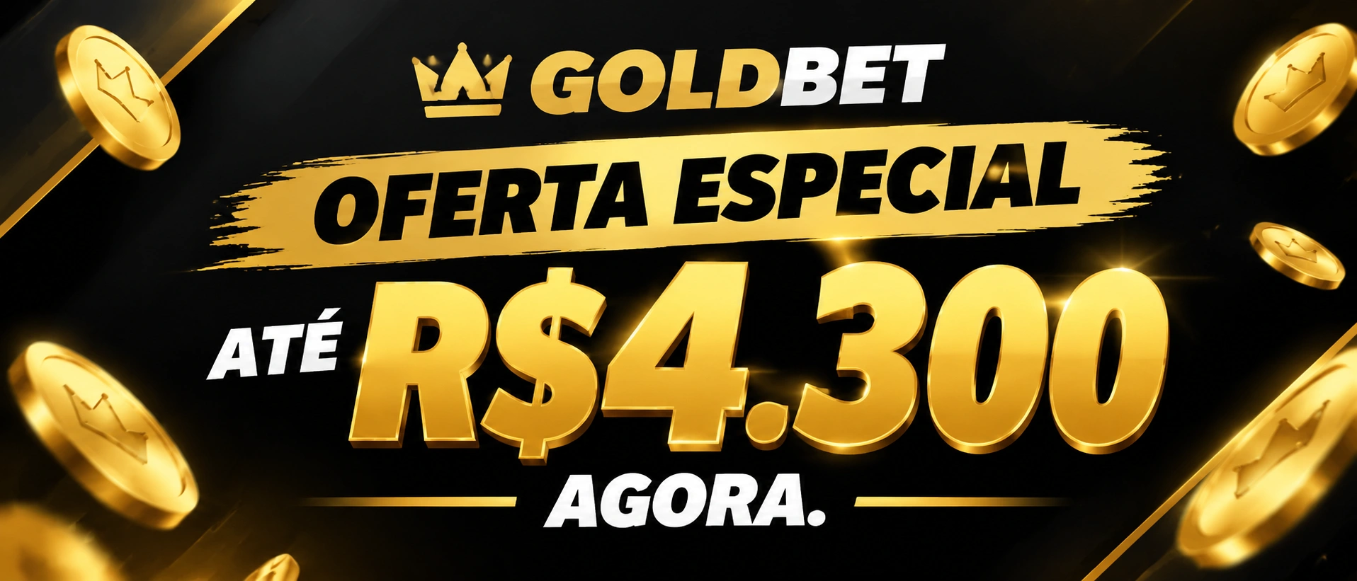 Área promocional do goldbet com referência a VIP, recompensas e campanhas especiais